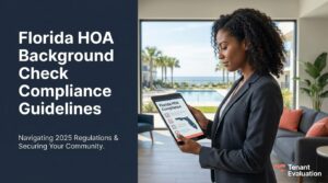 Florida Background Check Compliance Guidelines for HOAs