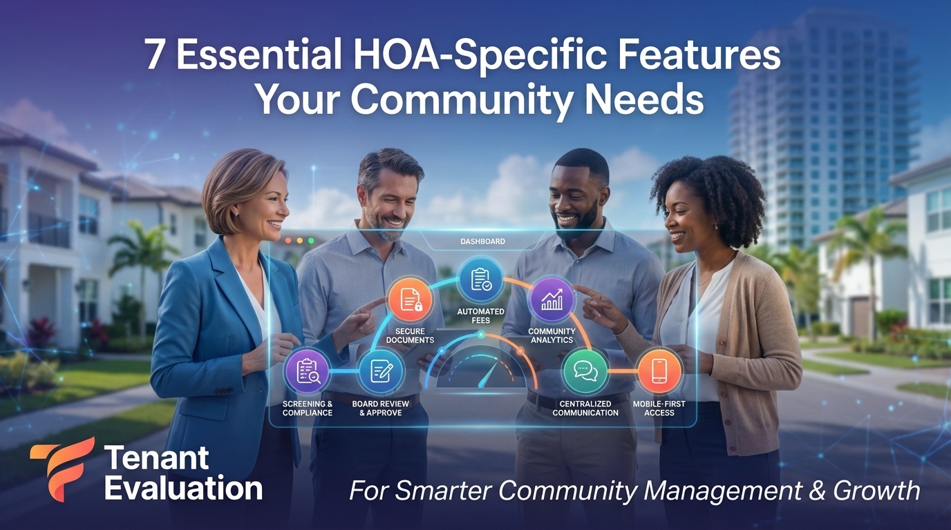 7 Essential HOA-Specific Features Your Community Needs