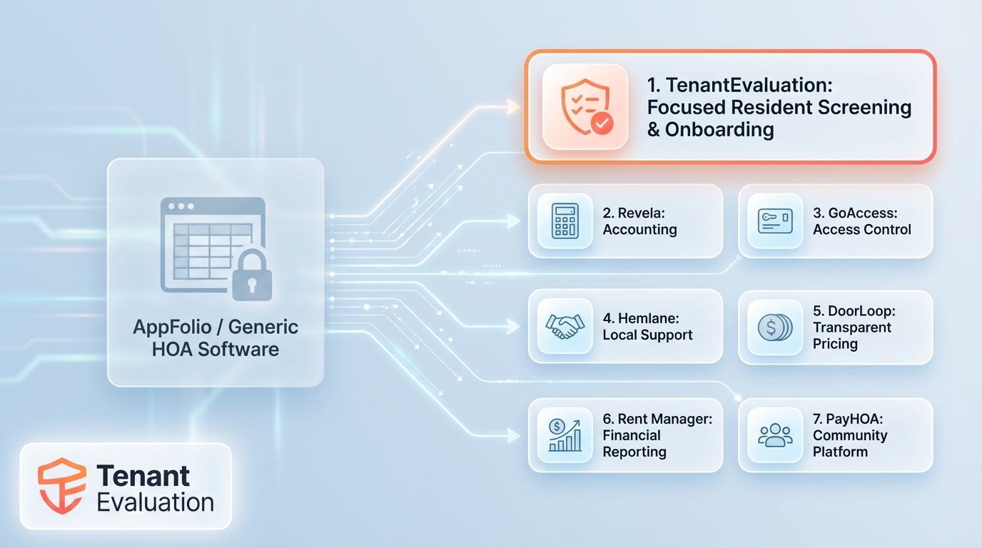 7 Practical Alternatives to AppFolio HOA Software