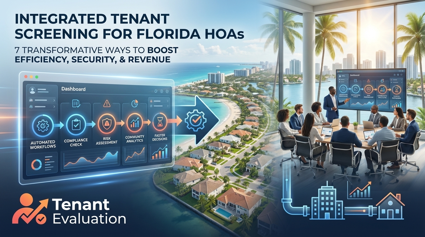 7 Ways Integrated Tenant Screening Transforms Florida HOAs