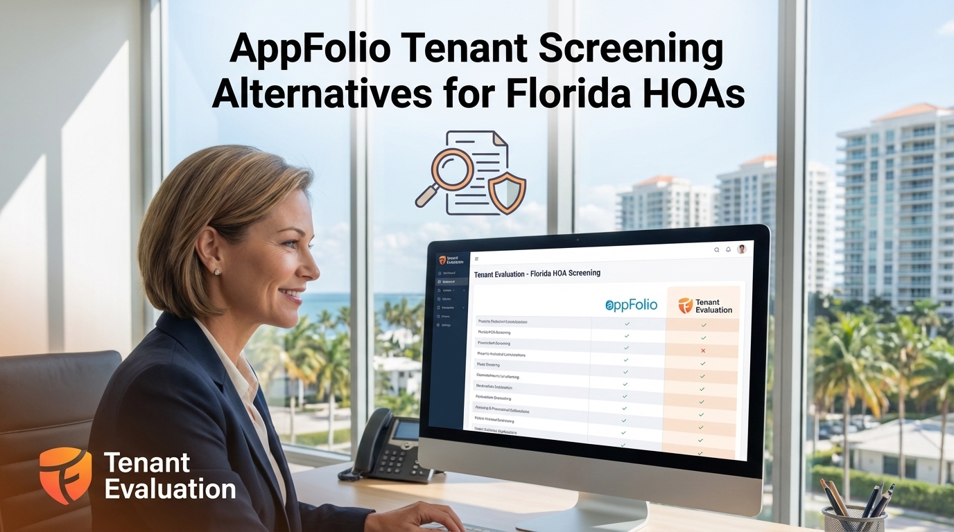 AppFolio Tenant Screening Alternatives for Florida HOAs