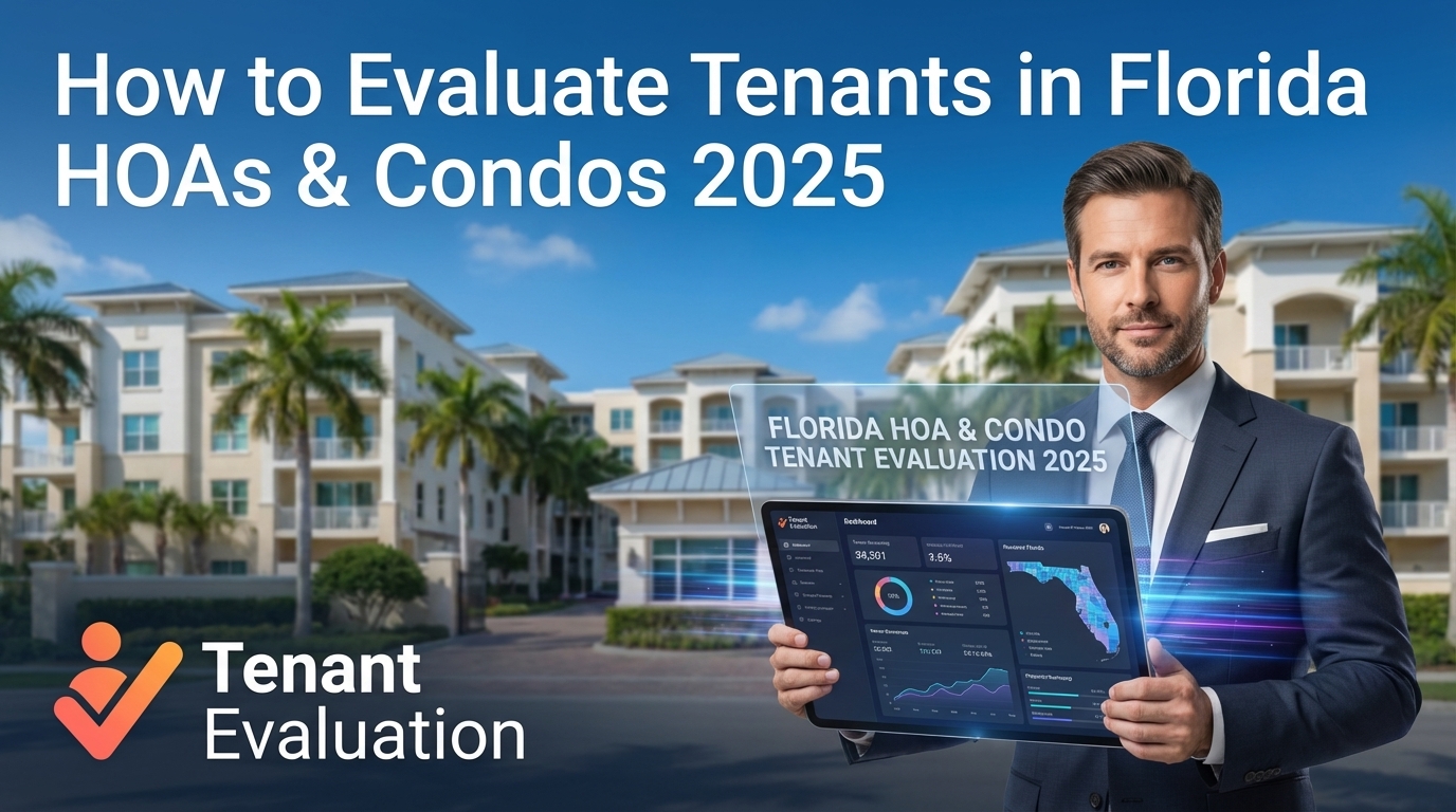 How to Evaluate Tenants in Florida HOAs & Condos 2025