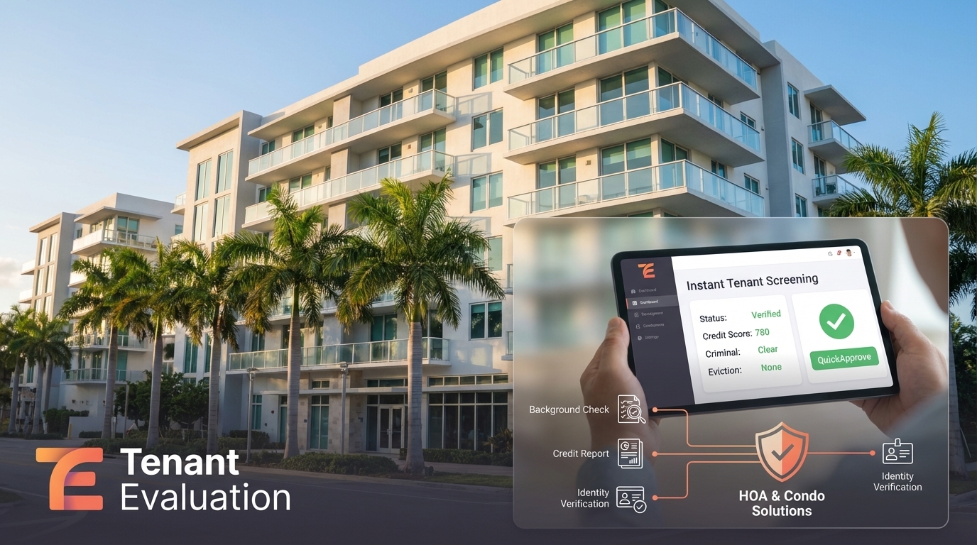 Instant Tenant Screening Solutions for HOA & Condo Boards