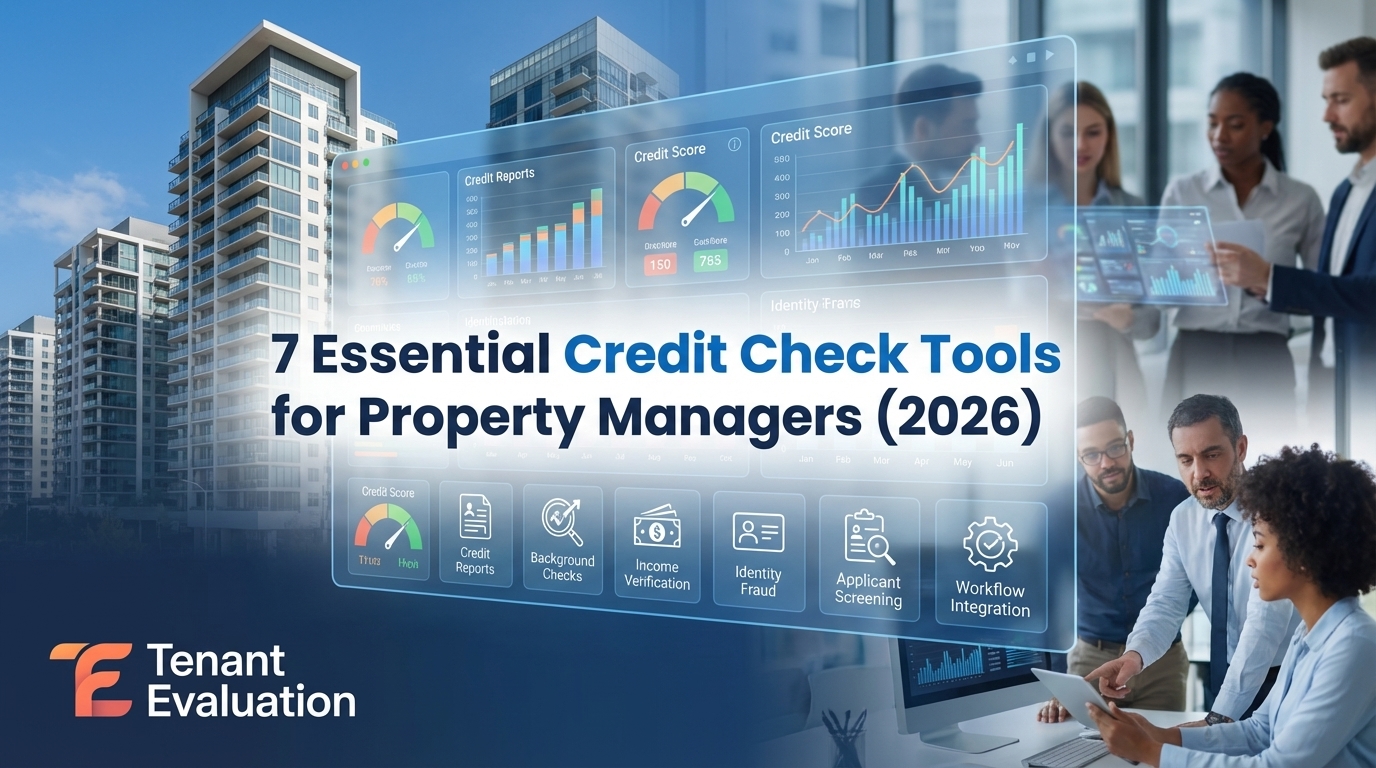 7 Essential Credit Check Tools for Property Managers (2026)