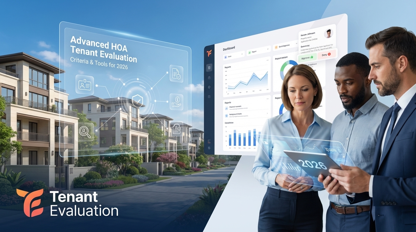 7 Advanced HOA Tenant Evaluation Criteria & Tools for 2026