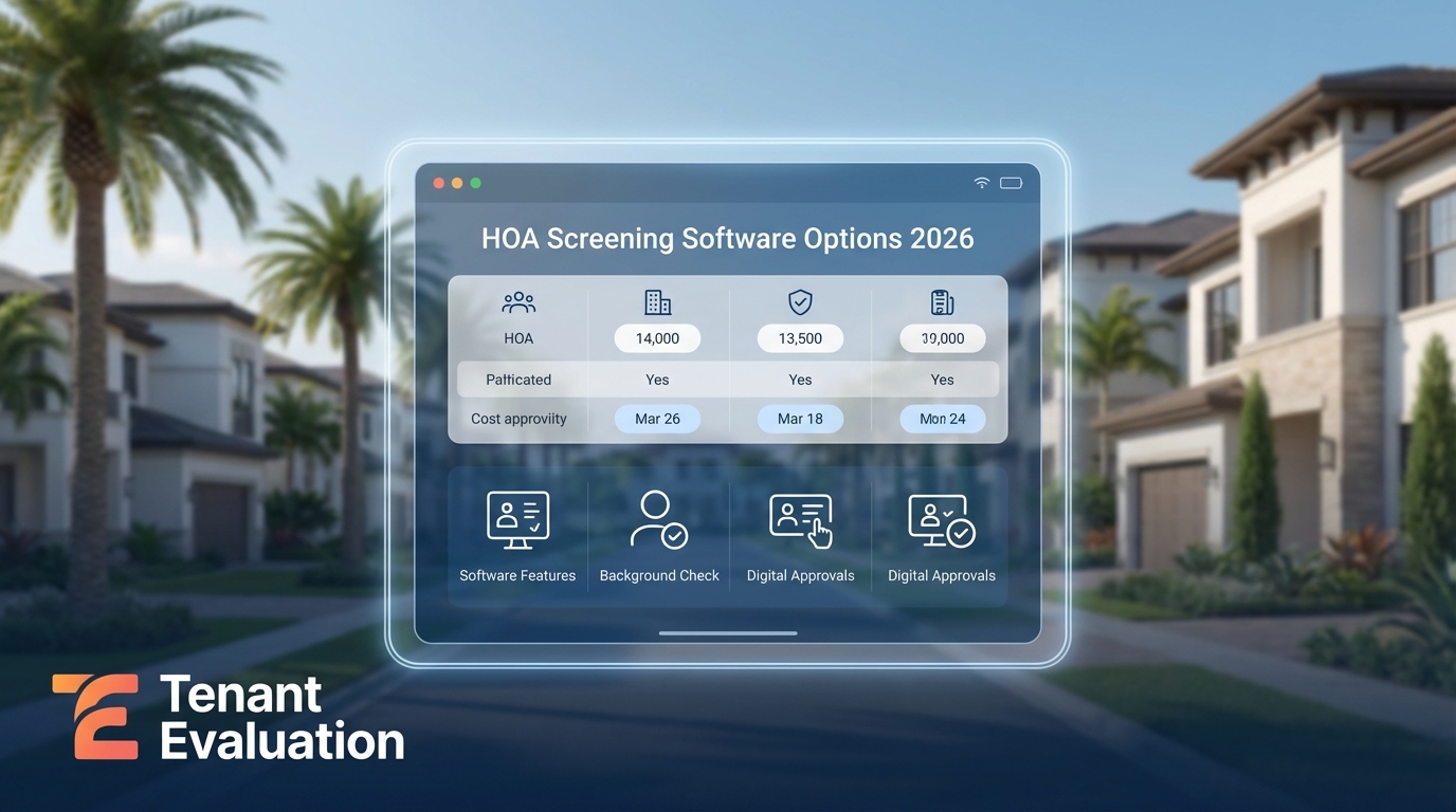7 Leading HOA Screening Software Options to Consider in 2026