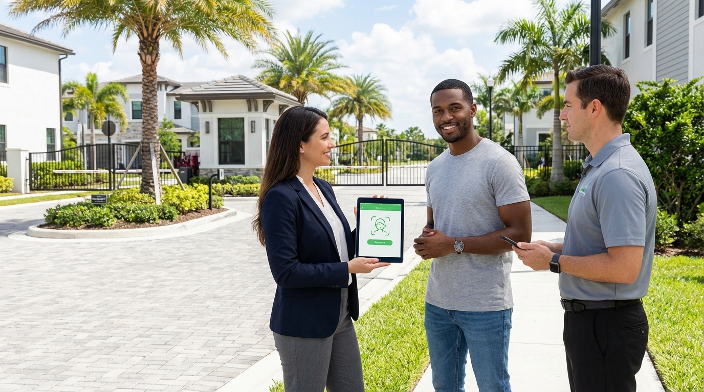 HOA Biometric ID Verification for Florida Resident Screening